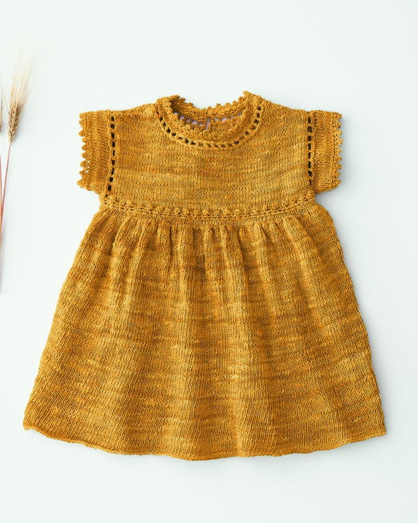 Tricoter robe bebe fille