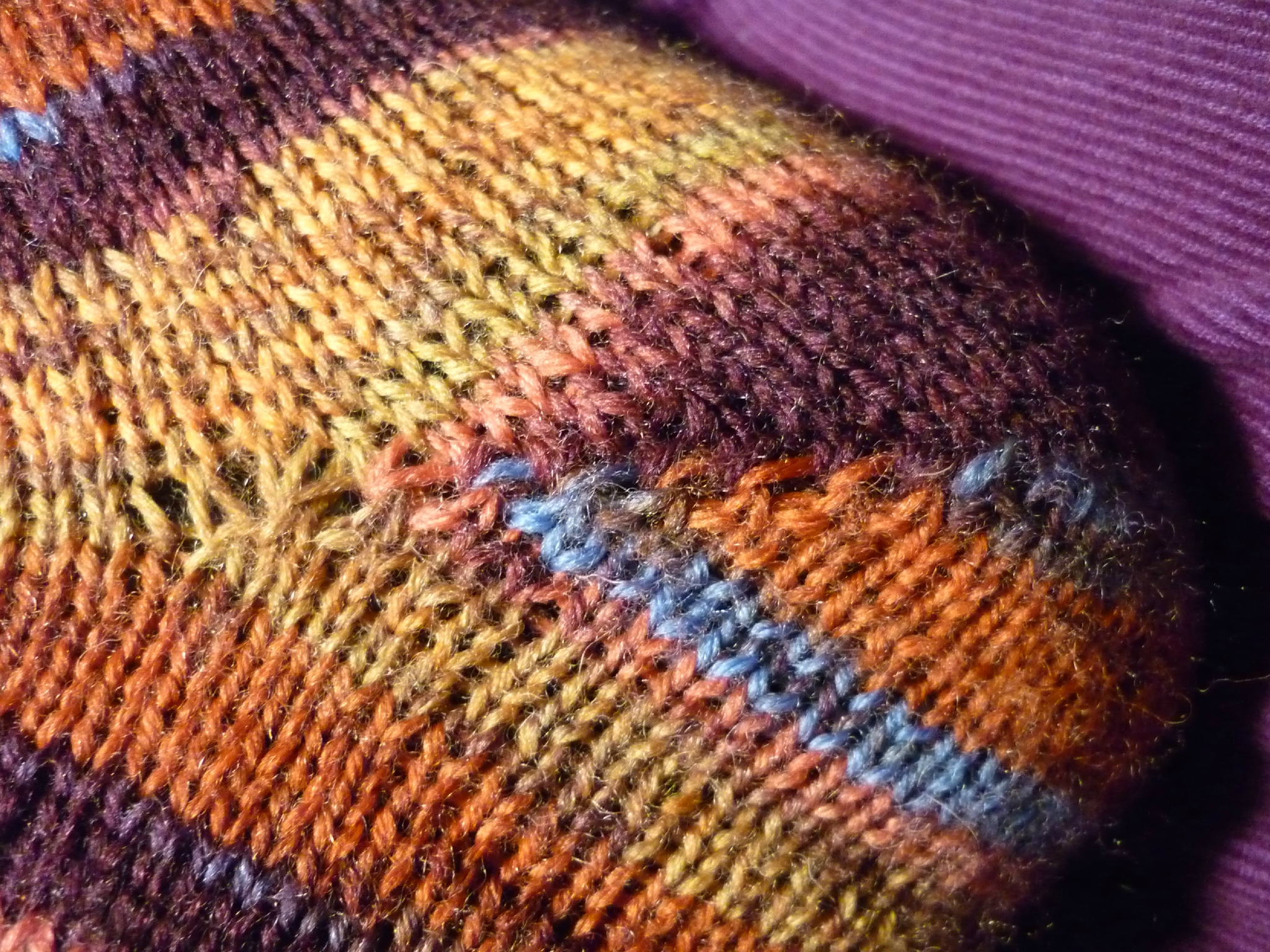 Tricoter talon chaussette