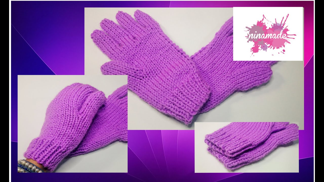 Tricoter des gants