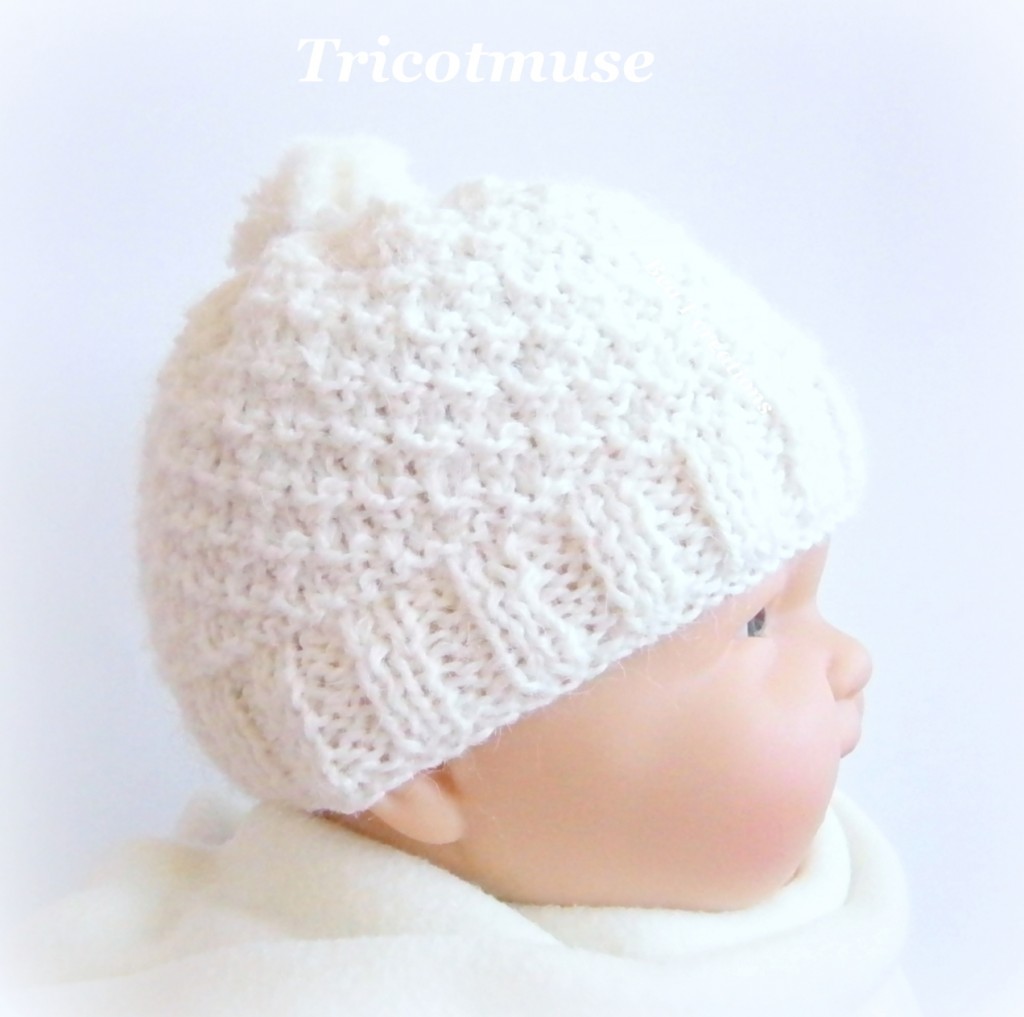 Tricoter bonnet naissance