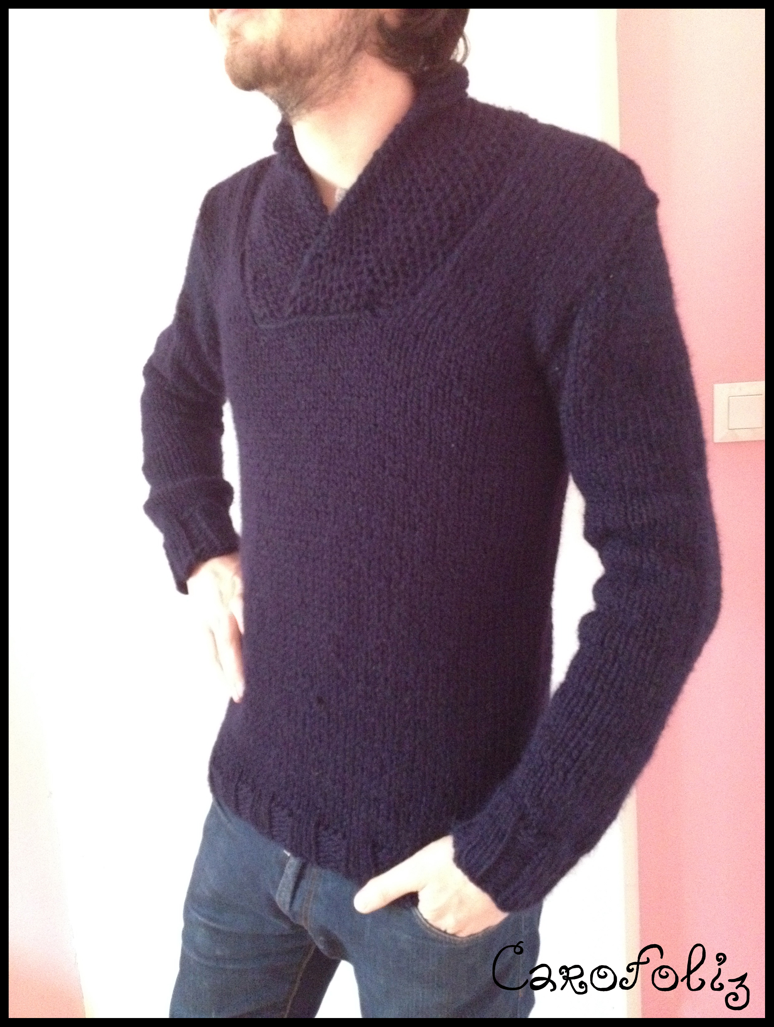 Tricot facile homme